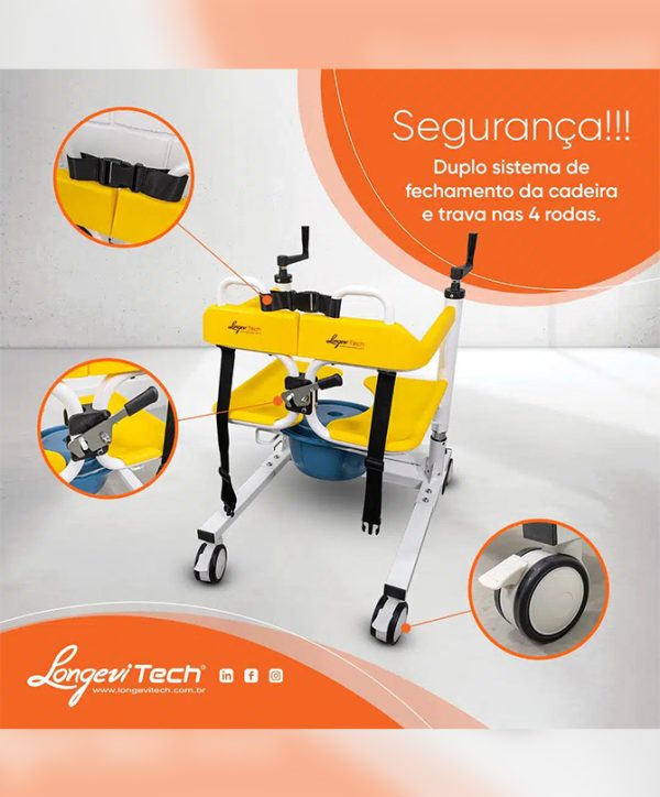 Cadeira de Transferência Multifuncional - Image 2