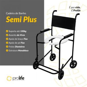 Cadeira de banho Semi Plus PL2000