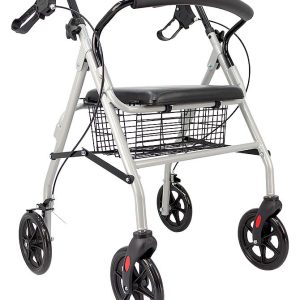 Andador 4 rodas com cesto Praxis