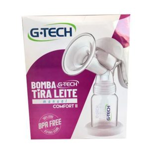 Bomba Manual Tira Leite Materno Confort II Portátil G-tech