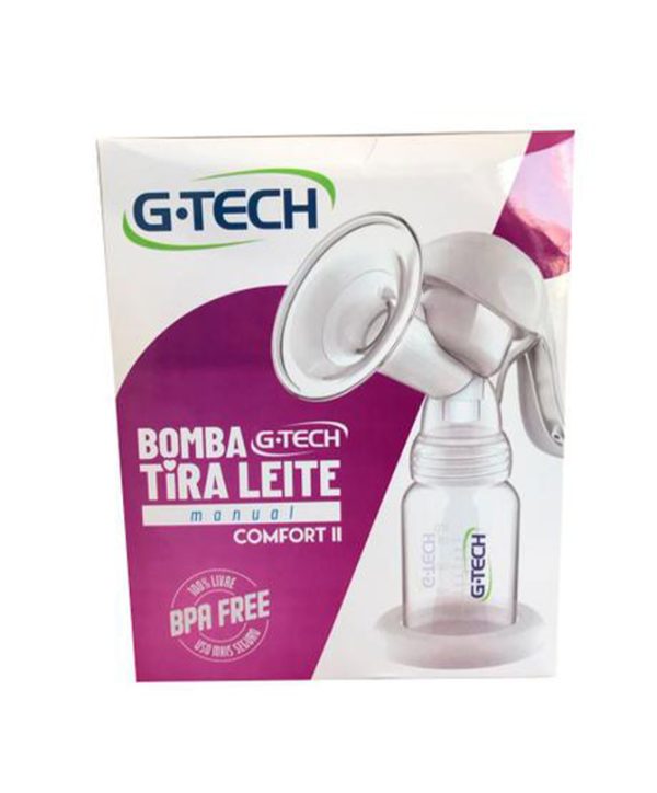 Bomba Manual Tira Leite Materno Confort II Portátil G-tech