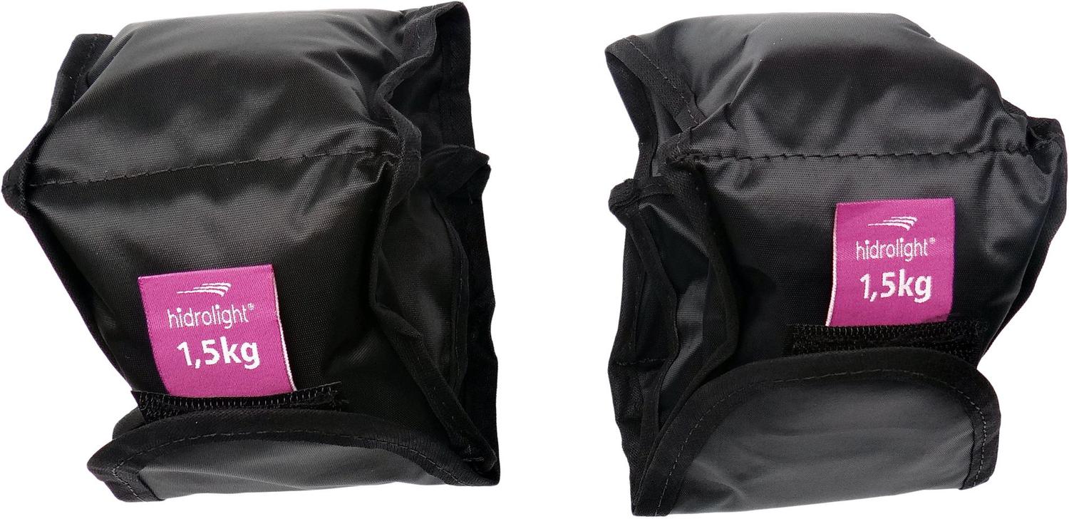 Par De Caneleira Tornozeleira Com Peso - Hidrolight Kit 3kg (2 x 1,5kg) - Imagem 2