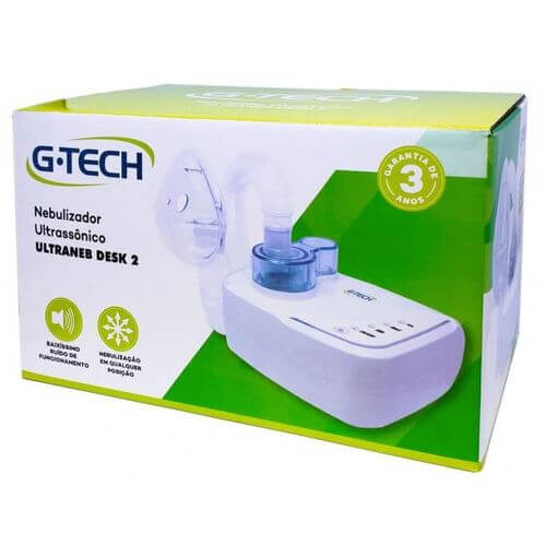 NEBULIZADOR /INALADOR ULTRASSONICO G-TECH MODELO ULTRANEB DESK2