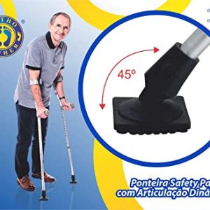 Ponteira Safety com Articulação Dinmica, Ortho Pauher, Preto, Único