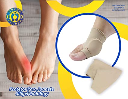 Protetor para Joanete Siligel Podology, Ortho Pauher, Nude, Grande