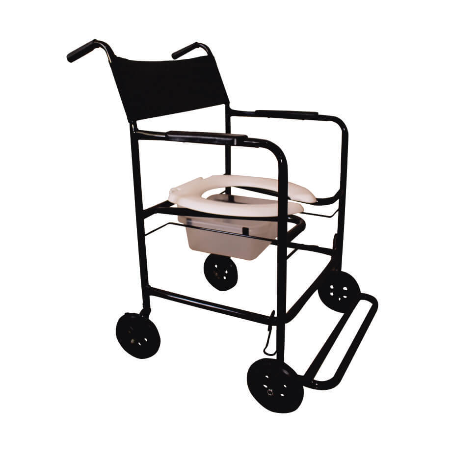 Cadeira de banho com coletor