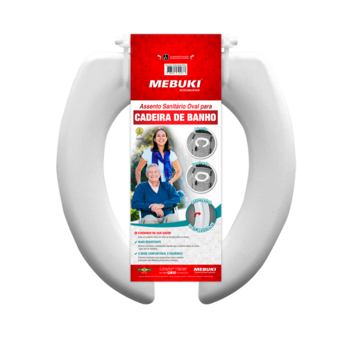 ASSENTO PARA CADEIRA DE BANHO ABERTO