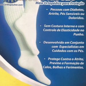 Meia Para Diabéticos Ortho Pauher Pro-diabetic