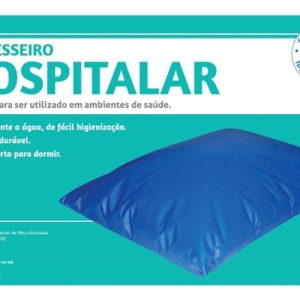 Travesseiro Hospitalar Impermeável C/ Capa 70x50cm Perfetto
