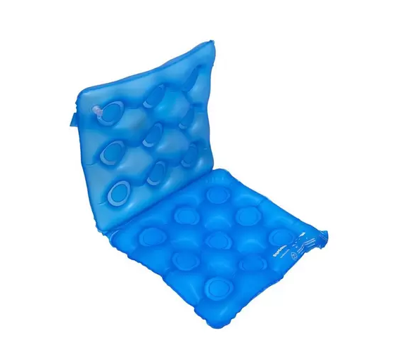 ALMOFADA ASSENTO GEL ENCOSTO INFLÁVEL CAIXA DE OVO - Imagem 2