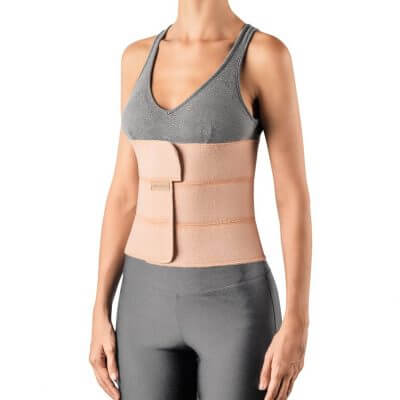 Faixa Elástica de 3 Painéis Pós-Cirúrgica