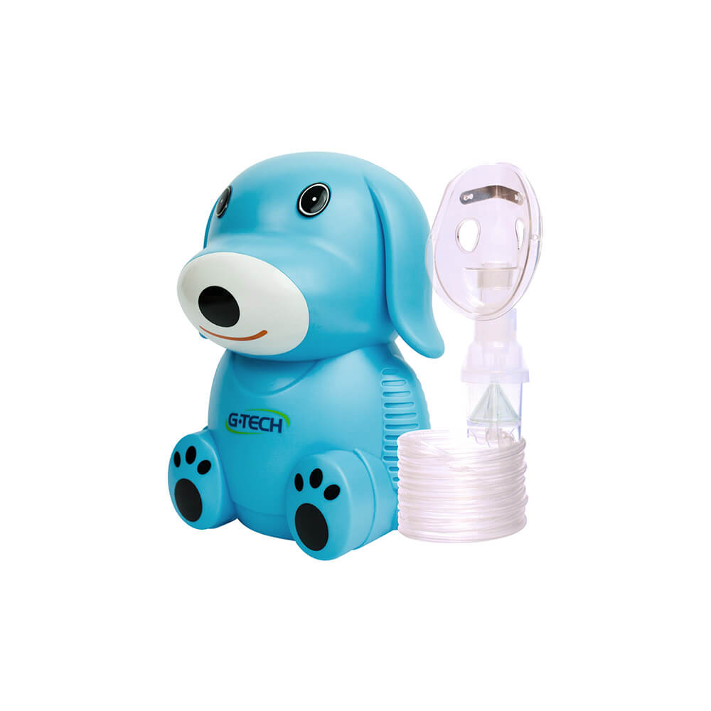 Nebulizador/ Inalador GTECH modelo DOG Azul ou Rosa - Imagem 3