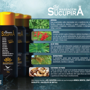 GEL MASSAGEM SUCUPIRA EXTRA FORTE