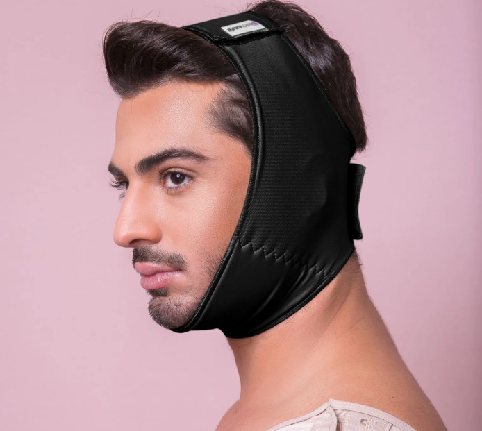 Faixa Mentoneira Pos Cirurgico Operatório Reabilit - Imagem 2