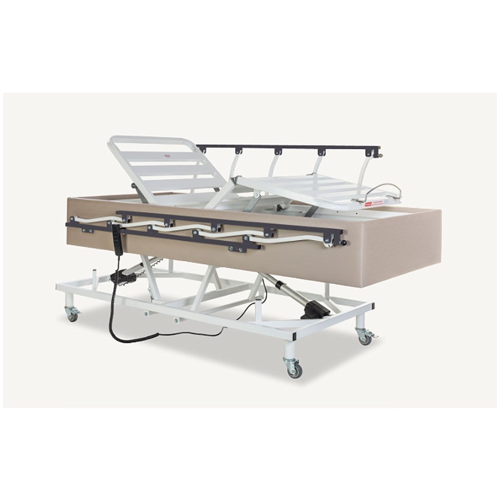 Cama Motorizada Comfort com Grades