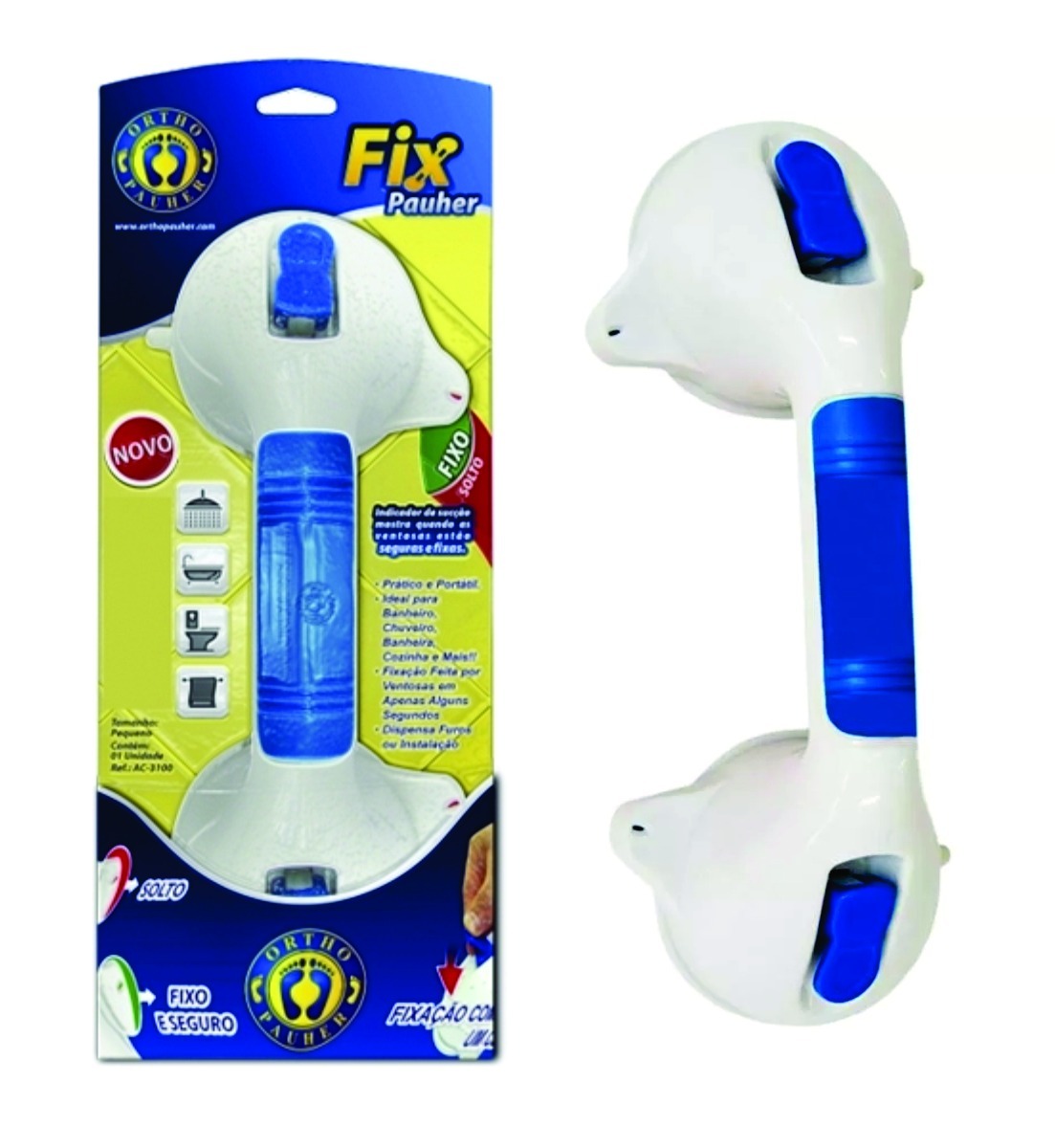 BARRA DE APOIO COM VENTOSA