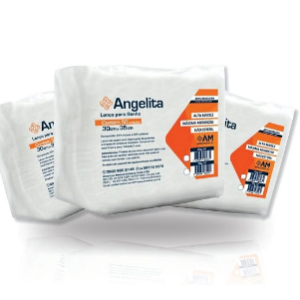 Lenço Para Banho 30cm X 35cm Angelita