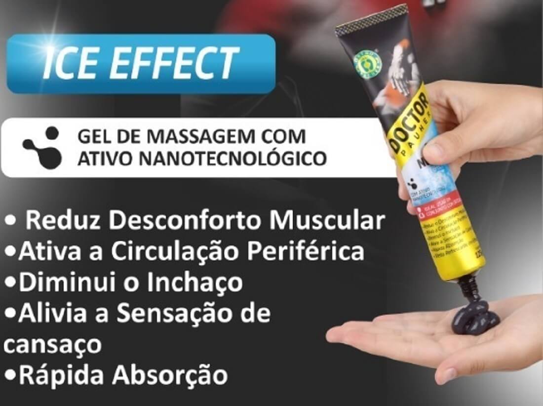 Gel Negro Massageador Muscular Doctor Pauher Ortho Pauher - Imagem 2