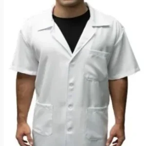 JALECO EM GABARDINE - MANGA CURTA - 5/8 - UNISSEX