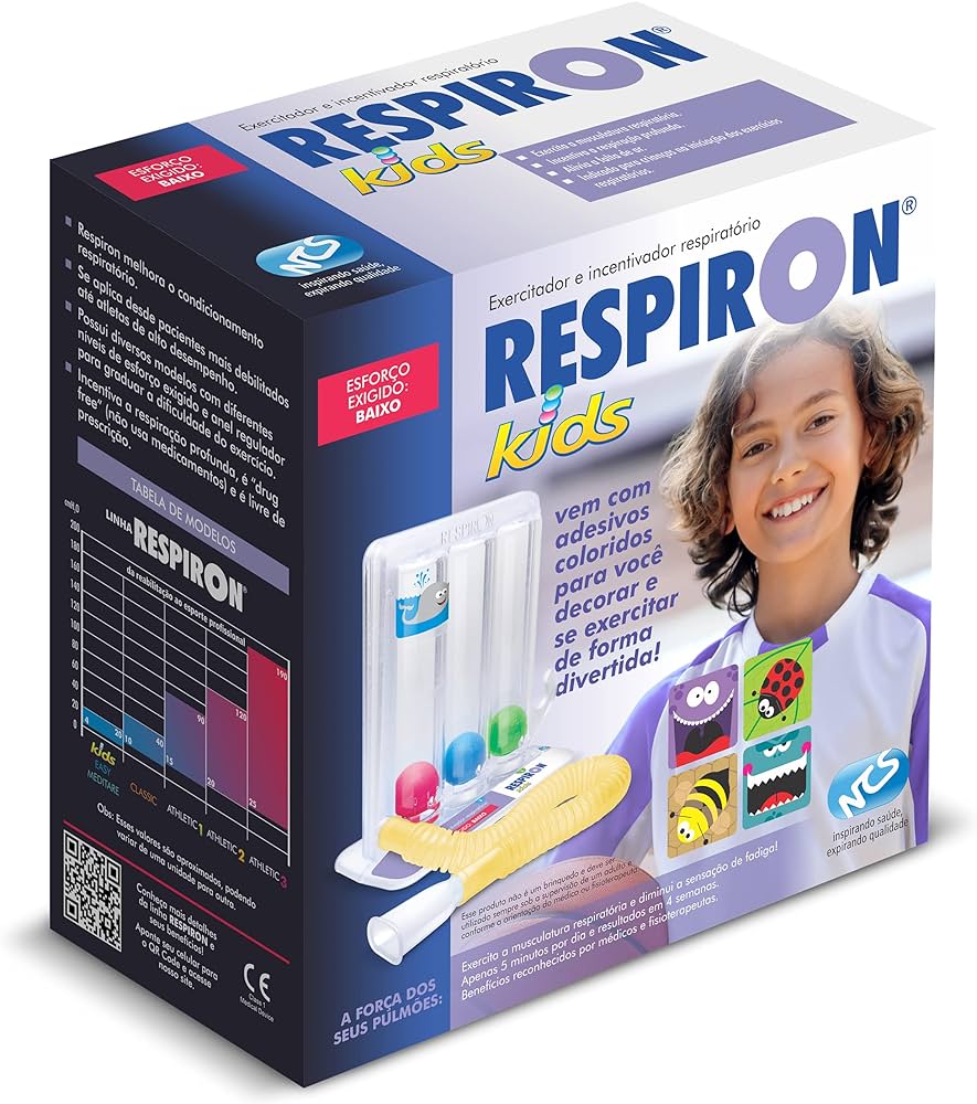 Respiron Kids Exercitador/Incentivador Respir. Infantil NCS