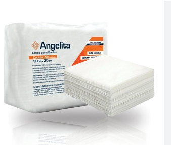 Lenço Para Banho 30cm X 35cm Angelita - Imagem 2