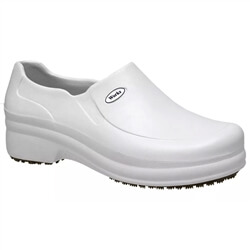 SAPATO DE EVA BRANCO SOLADO DE BORRACHA