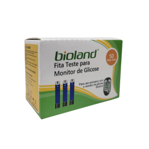 FITA PARA GLICOSIMETRO G423S BIOLAND